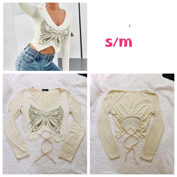 Salaula crop tops and tops