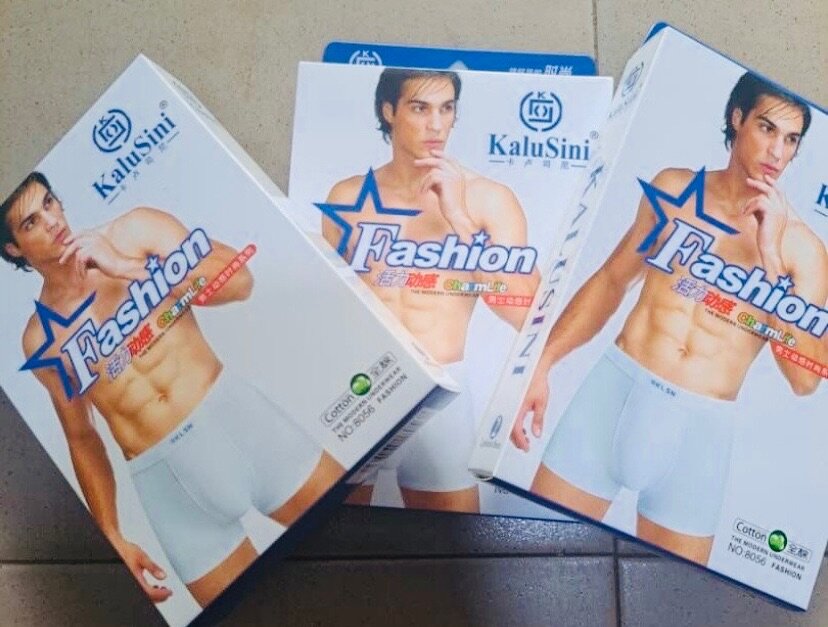 Boxers en coton pour hommes