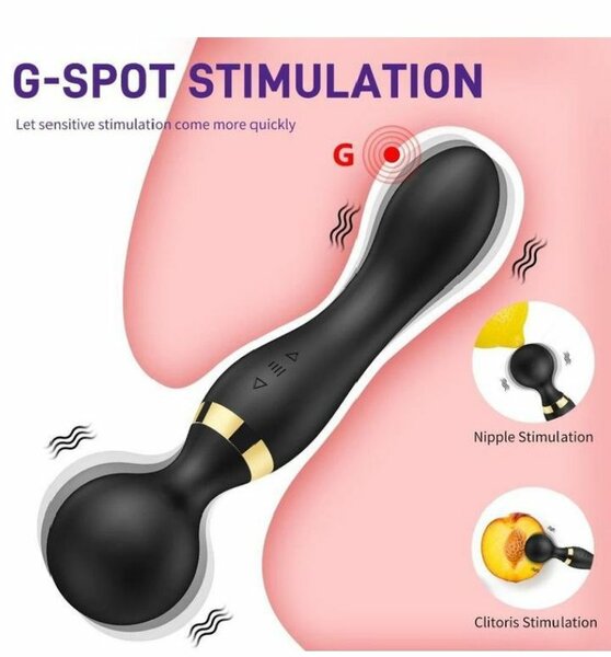 Vibromasseur double stimulation