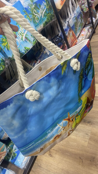 Sac de plage tropical