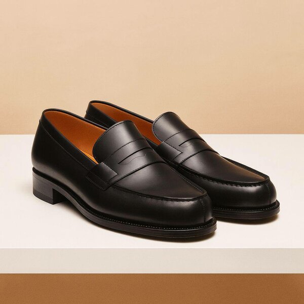 Mocassins en cuir élégants