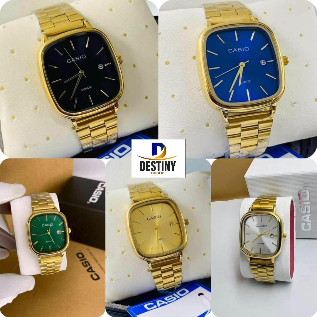 Montre casio mixte avec le coffret