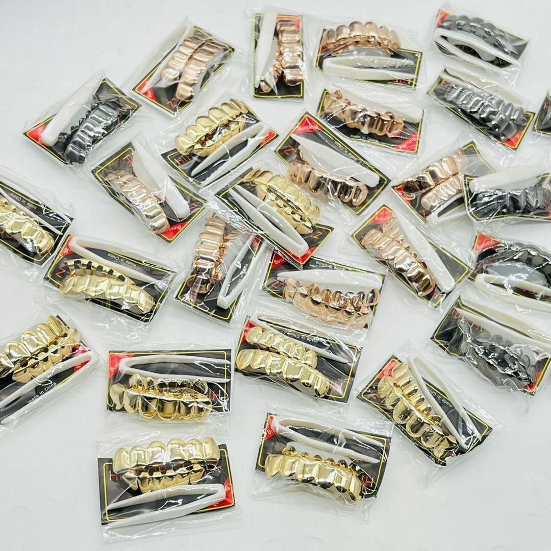 Teeth Grillz(Slugs)In Gold,Silver and Bronze Colors