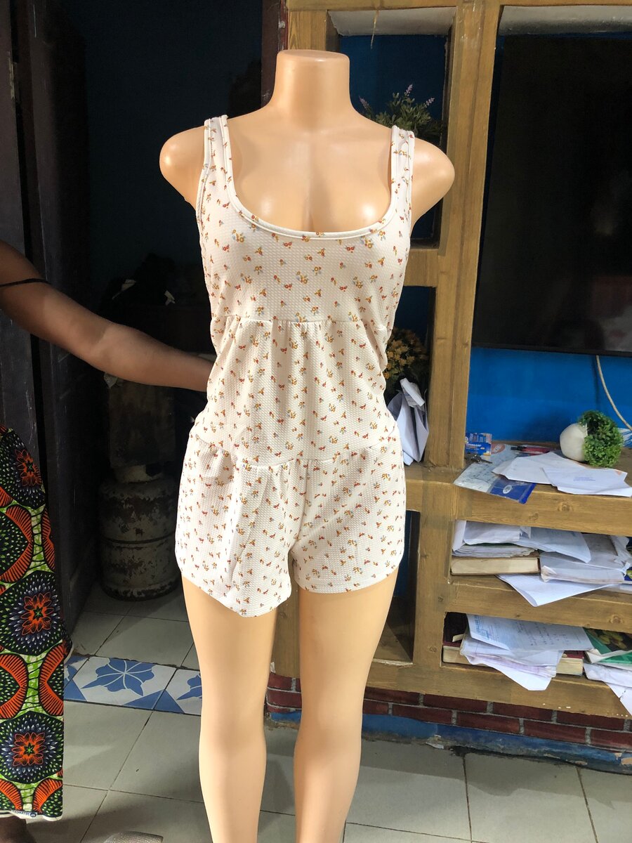 Combishort Femme Été Confortable