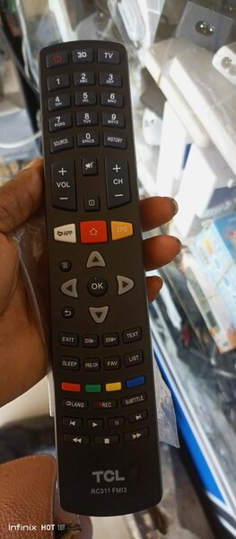 TCL remote control Smart TV