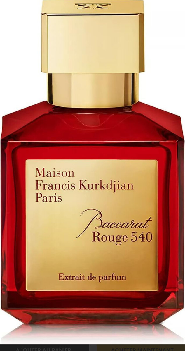 Parfum Baccarat Rouge 540 Orig
