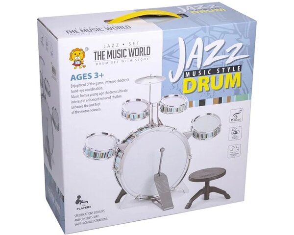 ENSEMBLE BATTERIE POUR ENFANTS DÉBUTANT EN MUSIQUE