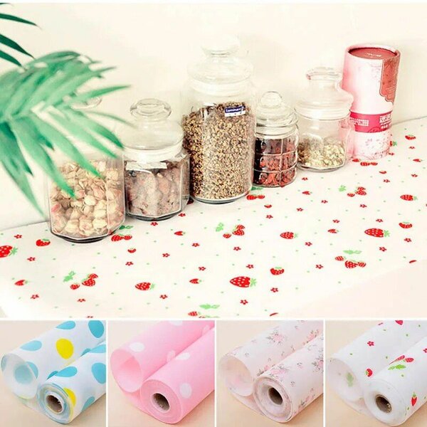 Multi-Purpose Fridge Mats & Liners for Kitchen and Wardrobe