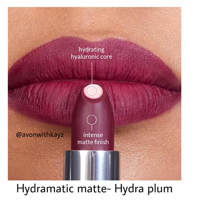 lipstick avon hydramatic matte
