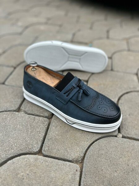 Mocassins en cuir décontractés pour hommes