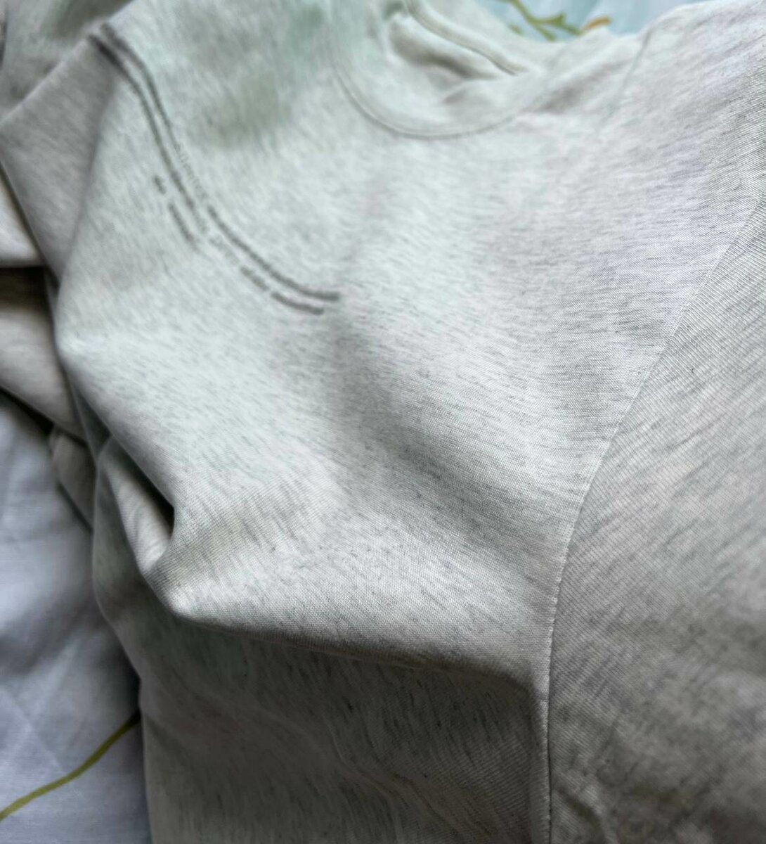 T-shirt en coton imprimée