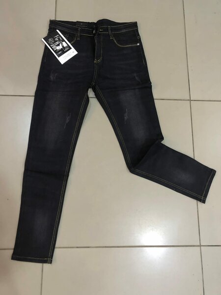 Men's black jeans