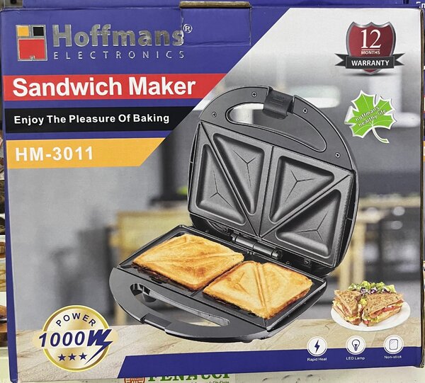 Sandwich Maker Multifonction 1000W