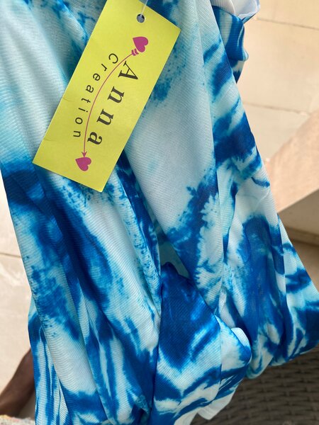 Haut à imprimé vibrant