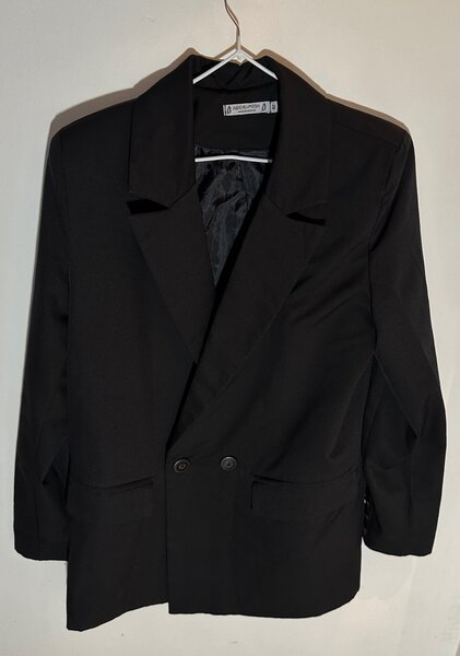 КЛАССИЧЕСКИЙ ПИДЖАК | ЧЕРНЫЙ | 42 размер (подходит М-L)