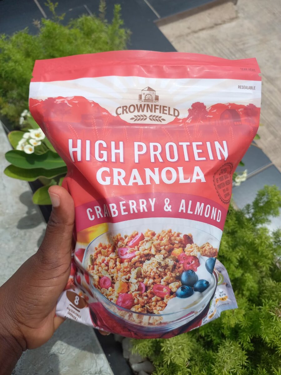 Crownfield high protein granola