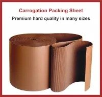 36/34 inche x 10/20/30/40/50 ft Packing material corrugated roll corrugated Sheet Wrapping paper cardboard sheet