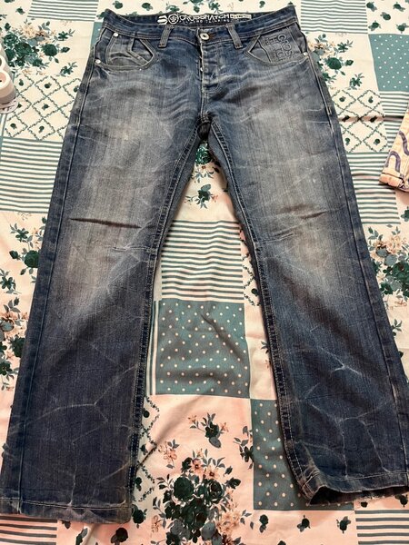 Jean crosshatch