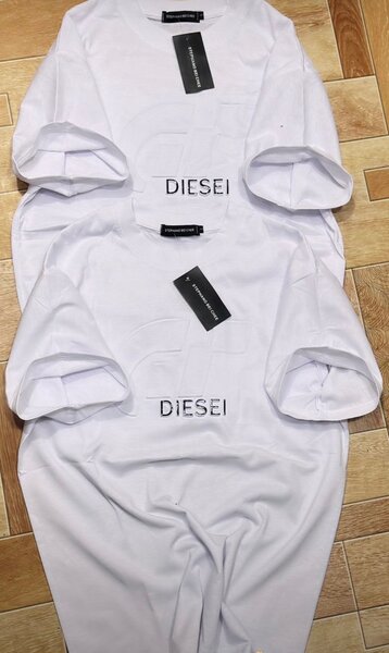 T-shirt Blanc Imprimé Homme