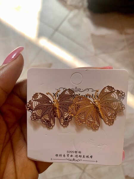 Butterfly earrings