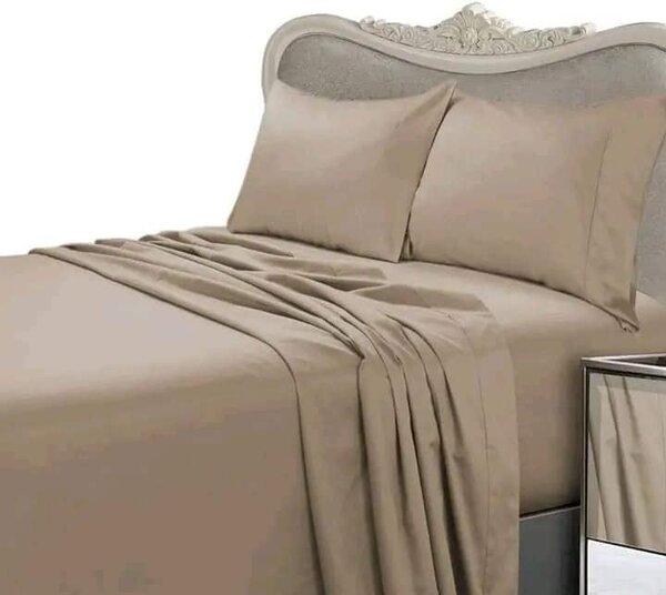 Set of beautiful bed linen in one color
