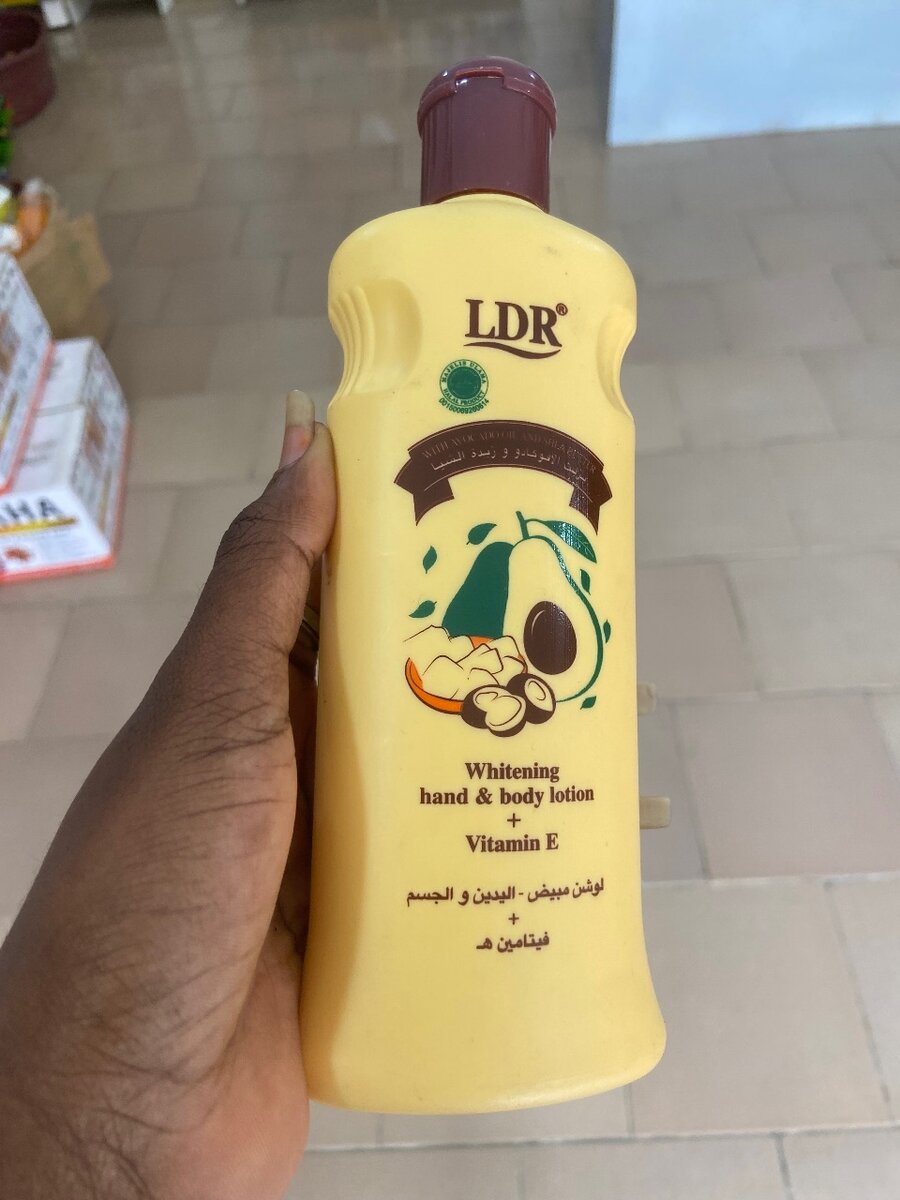 Lotion blanchissant mains & corps