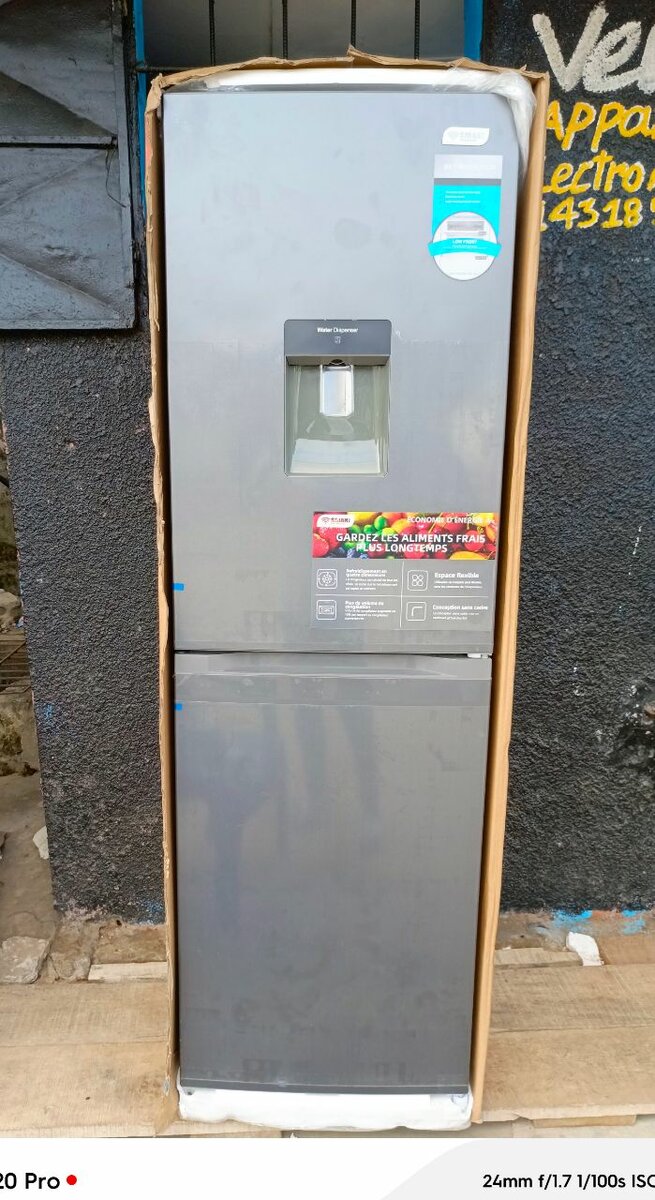 Réfrigérateur smart 2 battants capacité : 254 litres