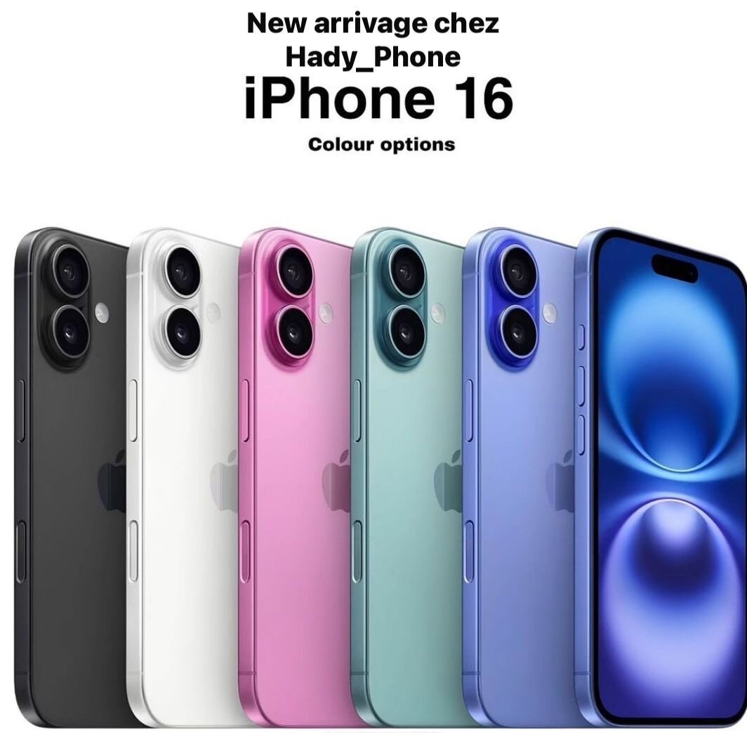 iPhone 16 Nouveau 