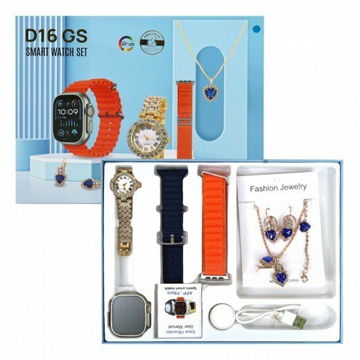 Ensemble Montre Connectée D16 GS