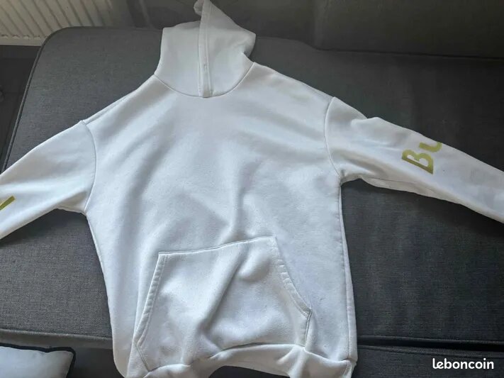 Sweat à capuche Red Bull blanc