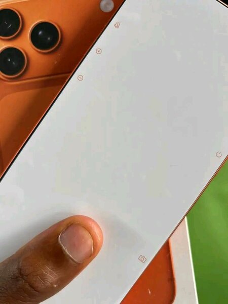 Smartphone moderne orange