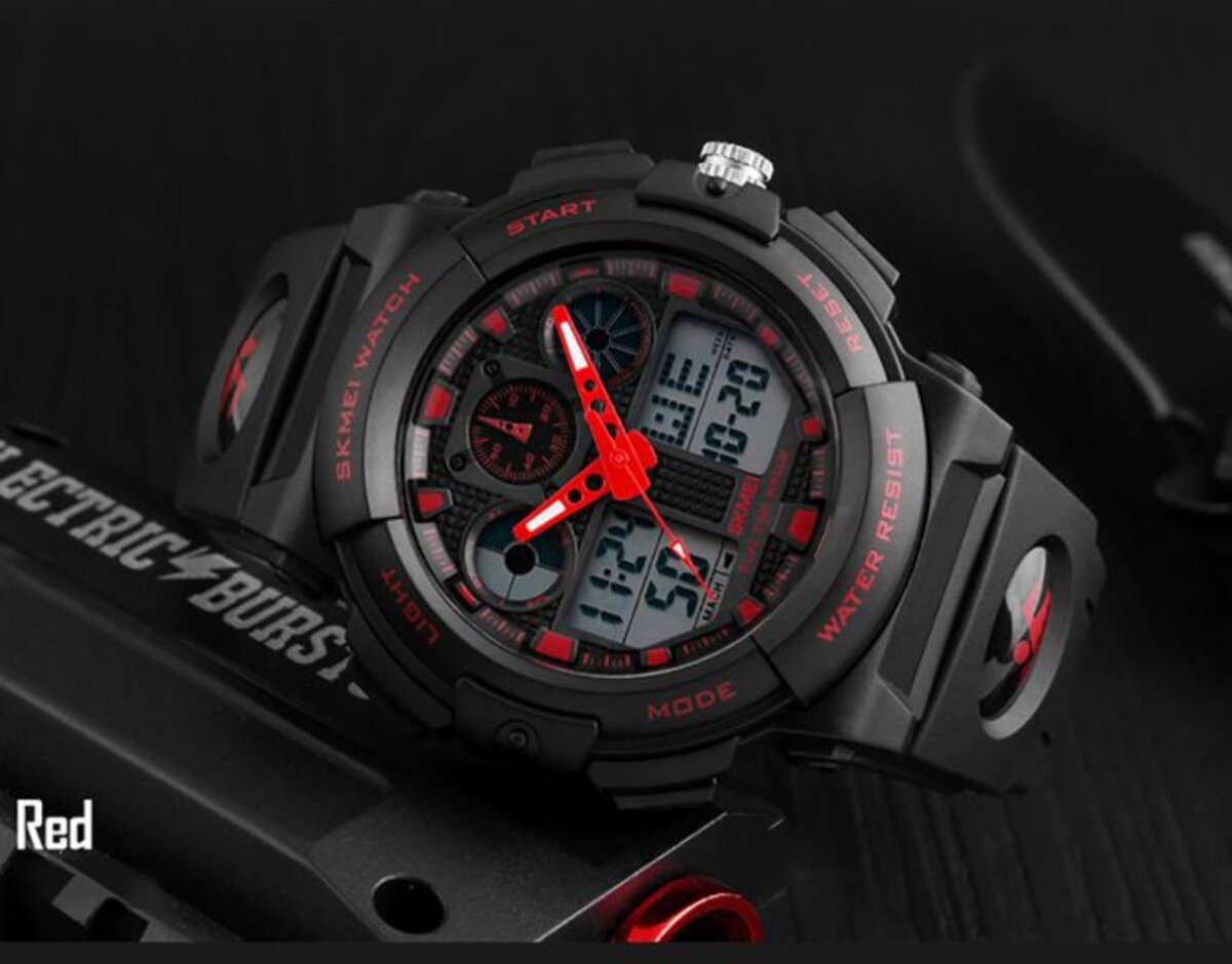 1270 Quartz Digital Electronic Men Watch Fashion