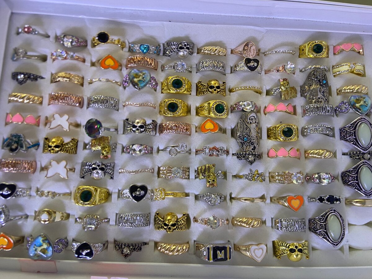 COOL FASHION RINGS MIXED