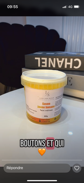 Savon Jaune Banane Teint Précieux