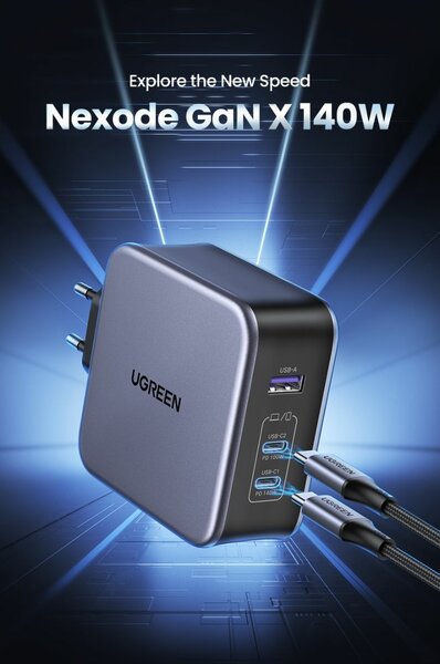 Chargeur 140W Ugreen nexode