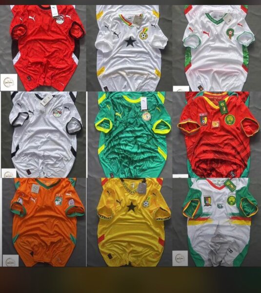 Maillots de football africains