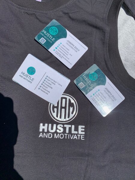 Hustle and motivate vests k100