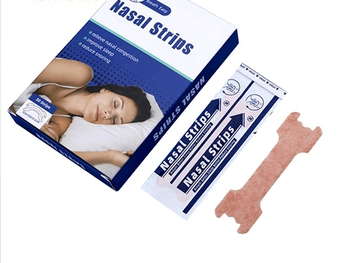 Bande nasale anti ronflement et congestion nasale
