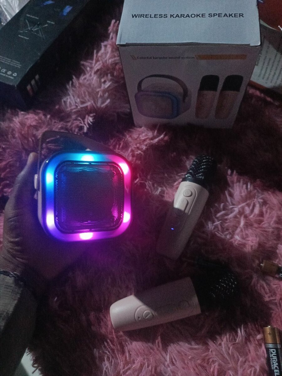 Système Karaoké Sans Fil Coloré