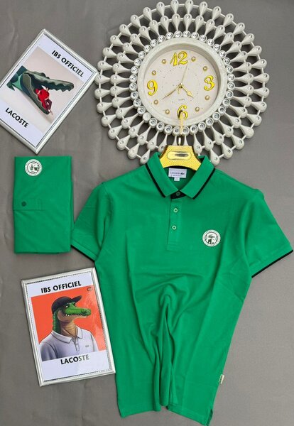 Polo Lacoste homme élégant