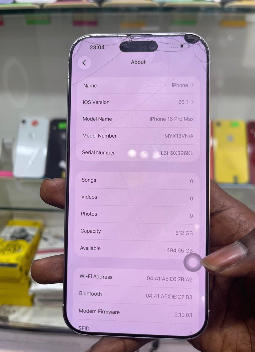 iPhone 16 Pro Max 512 Go