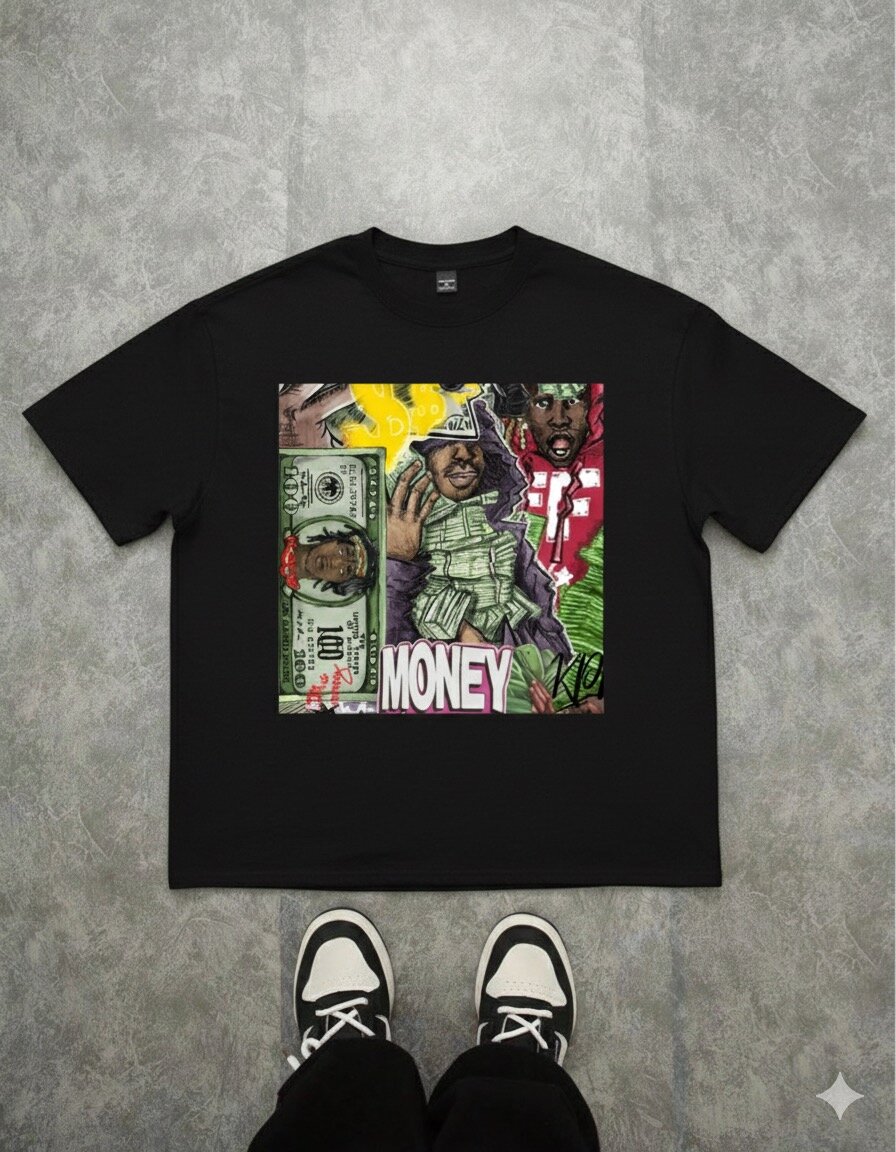 T-shirt graphique art urbain