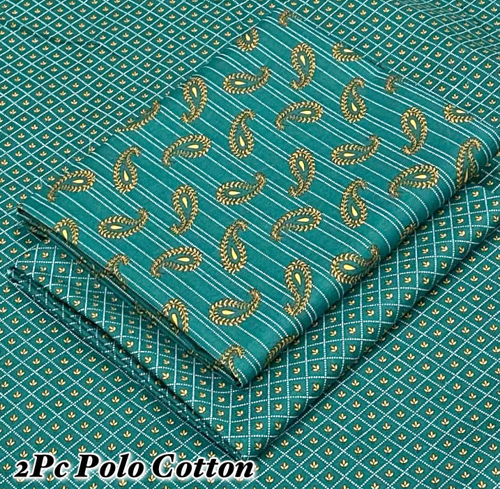2pc polo cotton suit
