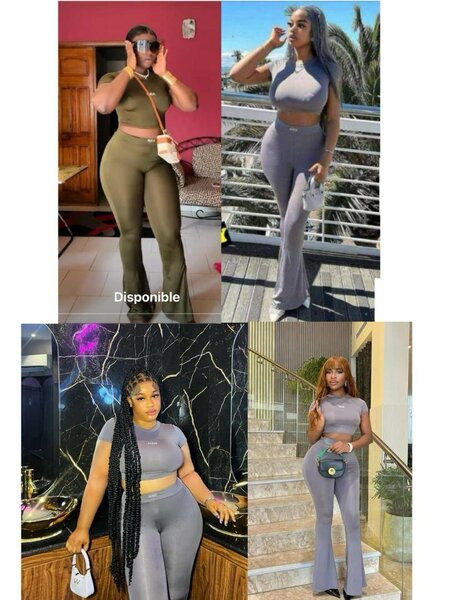 Tenue Femme Casual Deux Pièces