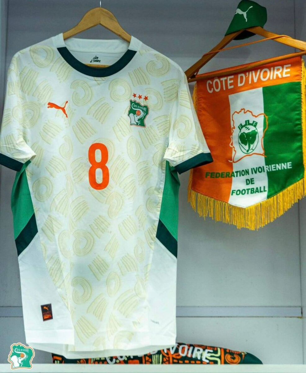 Maillots de Football Côte d'Ivoire