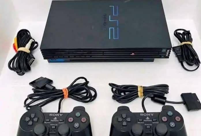 Console PS2 avec accessoires