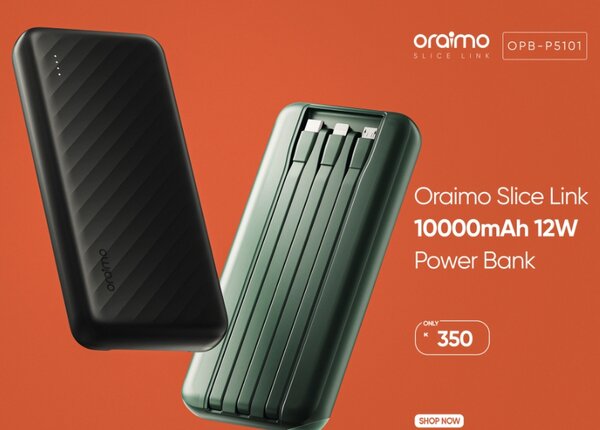 🔋 𝗢𝗿𝗮𝗶𝗺𝗼 𝗦𝗹𝗶𝗰𝗲 𝗟𝗶𝗻𝗸 𝟭𝟬𝟬𝟬𝟬𝗺𝗔𝗵 𝗣𝗼𝘄𝗲𝗿 𝗕𝗮𝗻𝗸 𝗻𝗼𝘄 𝗮𝘃𝗮𝗶𝗹𝗮𝗯𝗹𝗲 𝗮𝘁 𝗕𝗿𝗶𝗴𝗵𝘁 𝗙𝘂𝘁𝘂𝗿𝗲 𝗠𝗼𝗯𝗶𝗹𝗲!