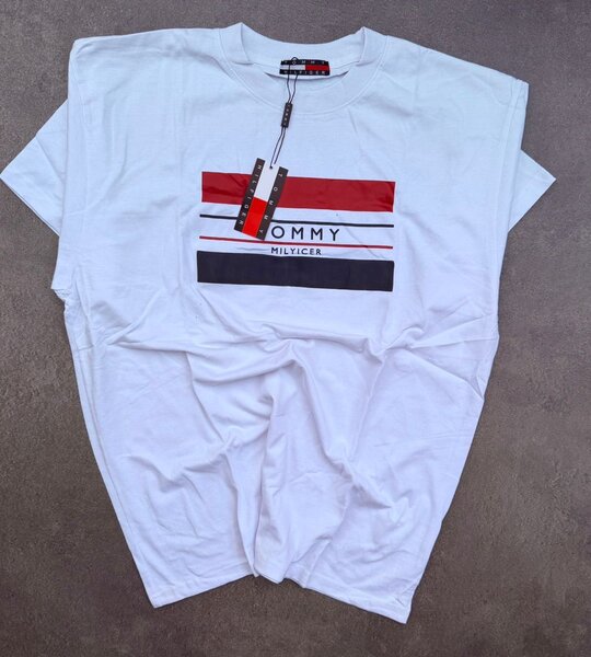 T-shirt blanc casual homme