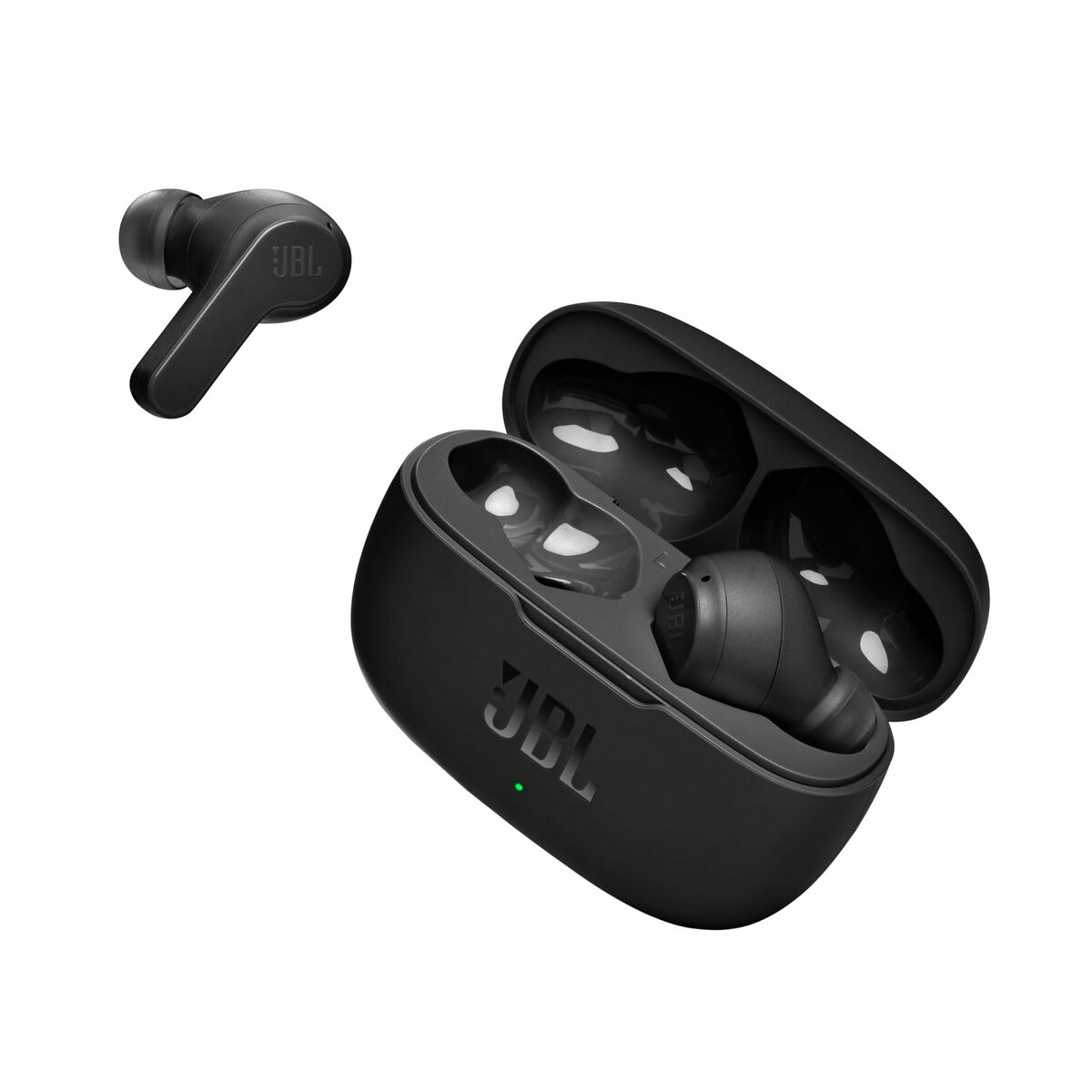 JBL - Vibe Beam True Wireless Earbuds - Black