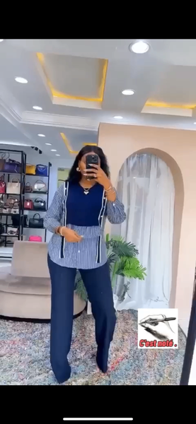 Ensemble Chemisier et Pantalon Élégant